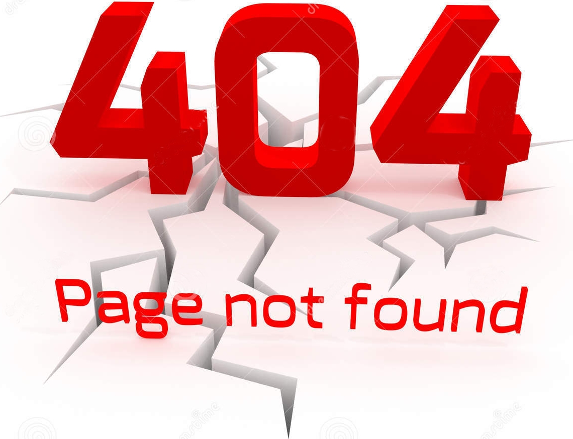 404 - Page Not Found